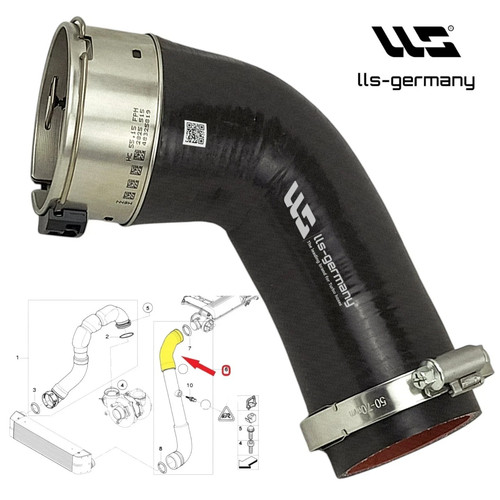 Turboschlauch oben für bmw - turboschlauch,